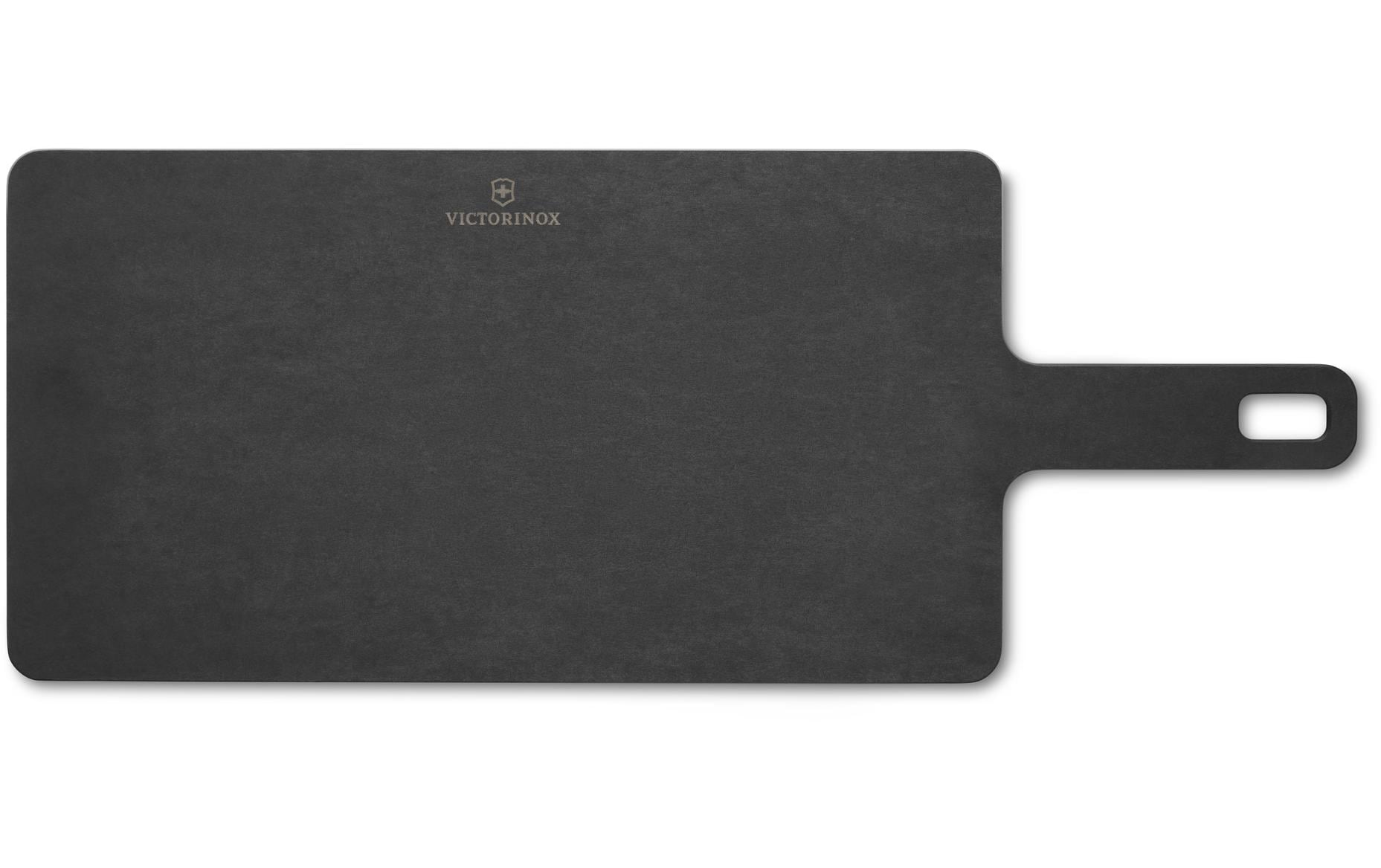 Victorinox Handy Serie – Schneidebrett 35,6 × 19 × 0,6 cm, Papierverbundstoff, Schwarz