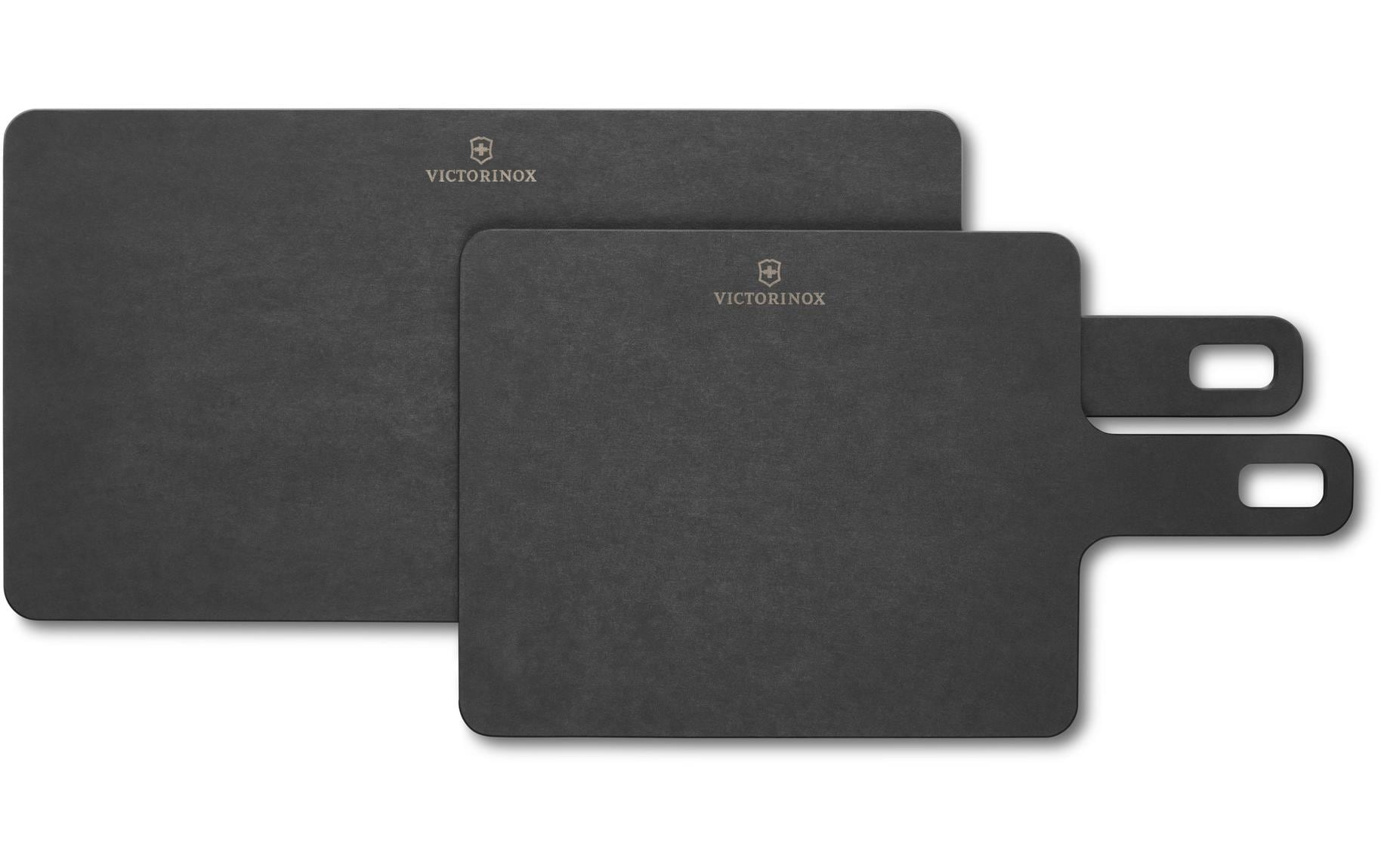 Victorinox Handy Serie – Schneidebrett 35,6 × 19 × 0,6 cm, Papierverbundstoff, Schwarz