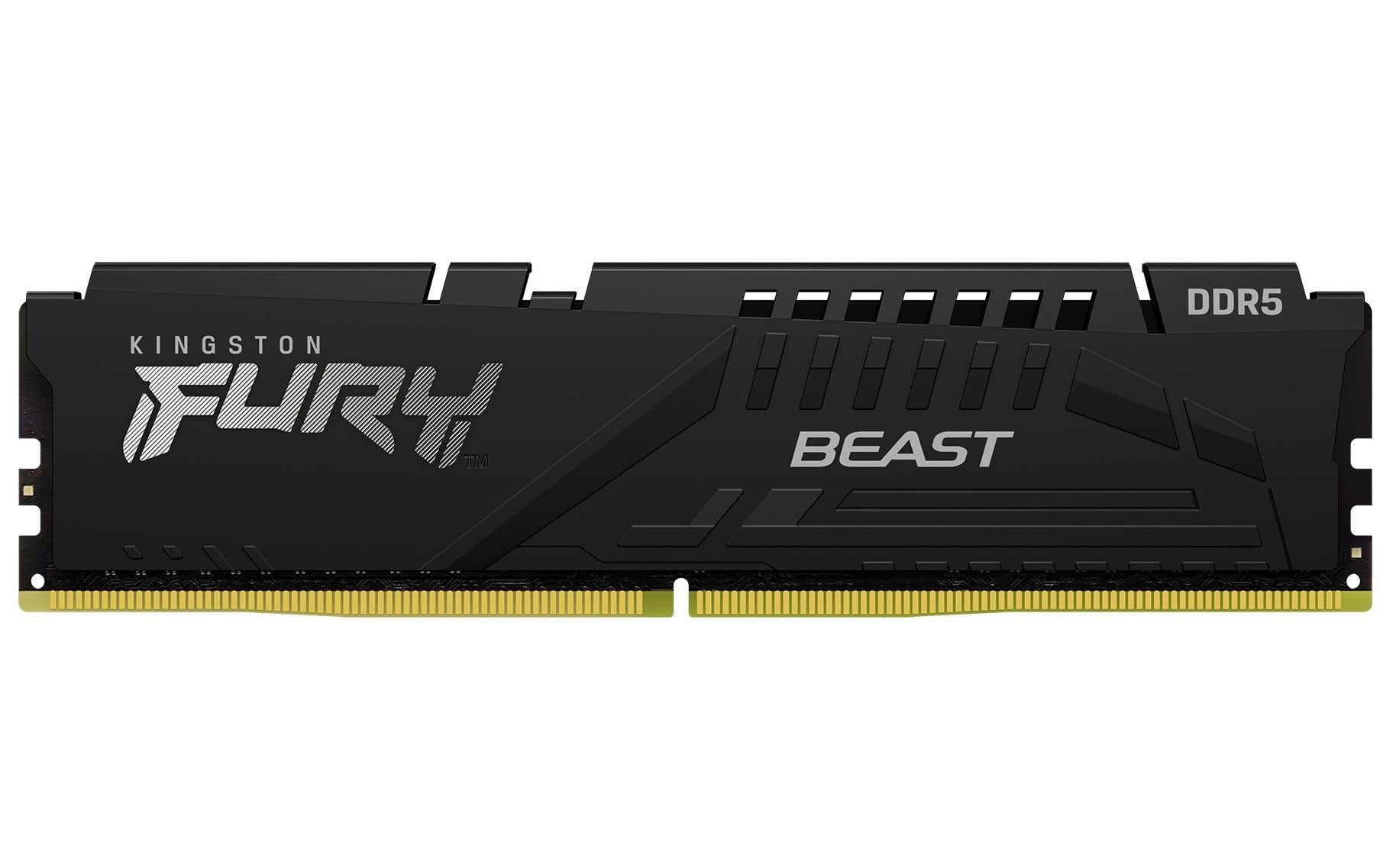 Kingston Technology Kingston FURY Beast – 32GB DDR5 DIMM, 5200 MT/s, CL40, 288-polig, Schwarz