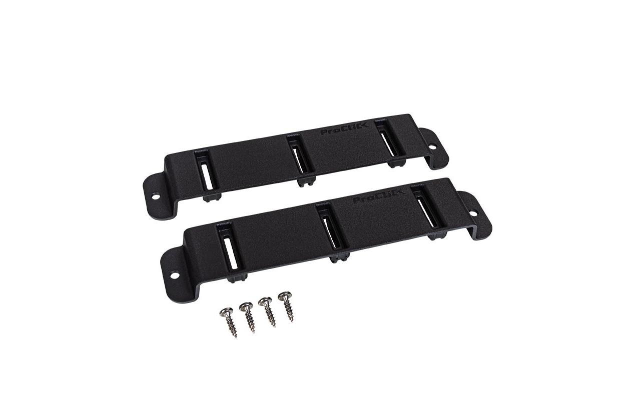 ProClick Halterung – zur Wandmontage, max. Traglast 12 kg, schwarz, Polyamid, B 200 × H 40 × T 17 mm