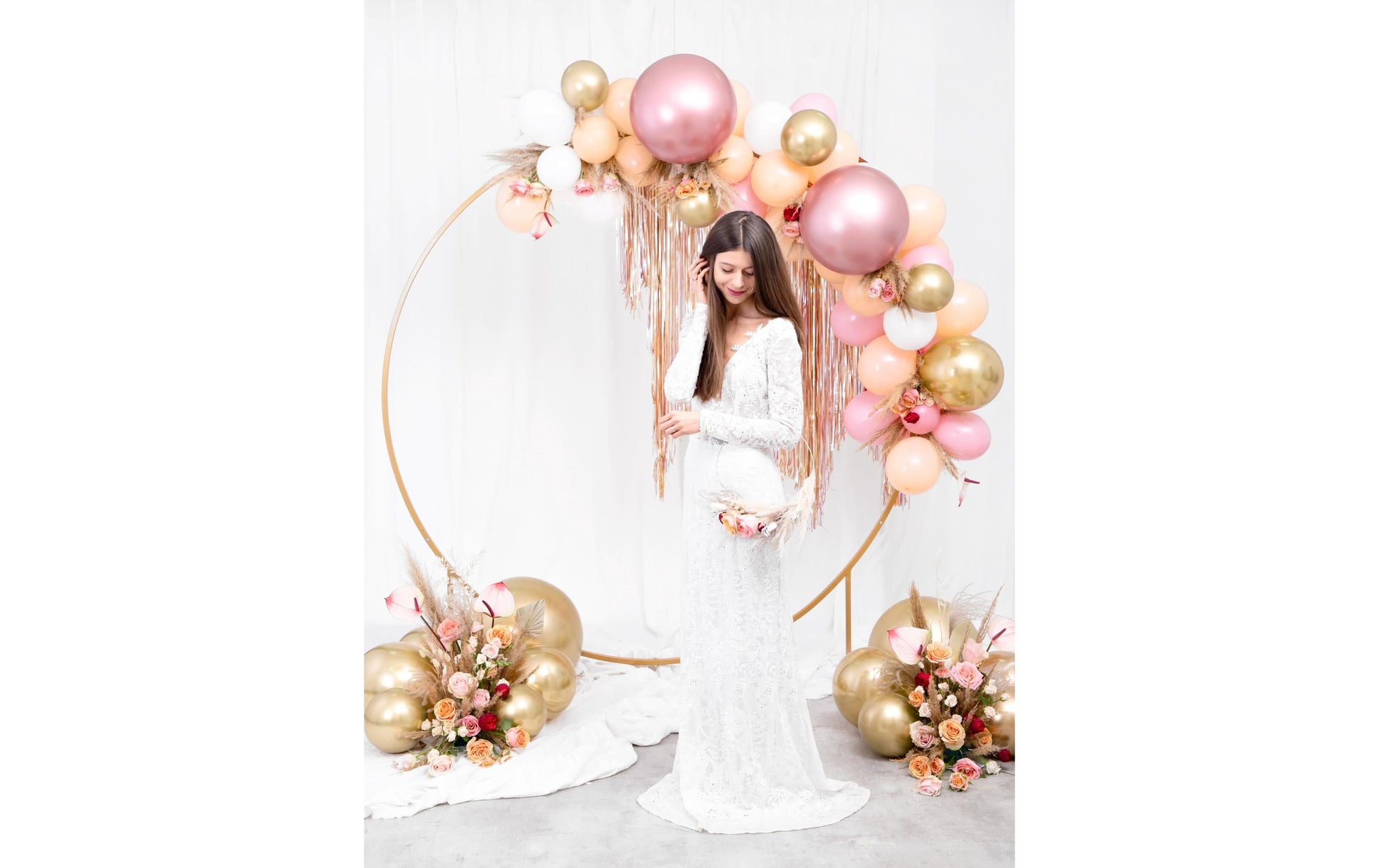 PartyDeco Hochzeitsballons – Gold – Ø 60 cm – Latex – 1 Stück