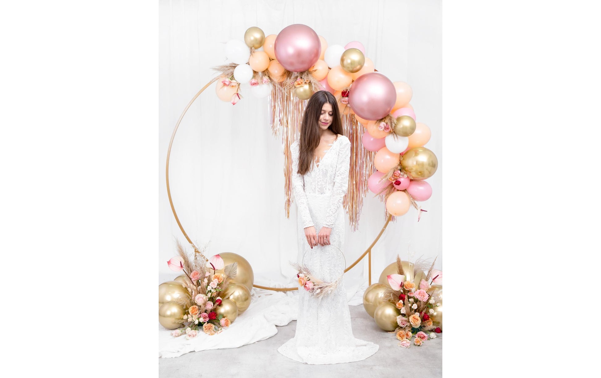 PartyDeco Hochzeitsballons – Gold – Ø 60 cm – Latex – 1 Stück