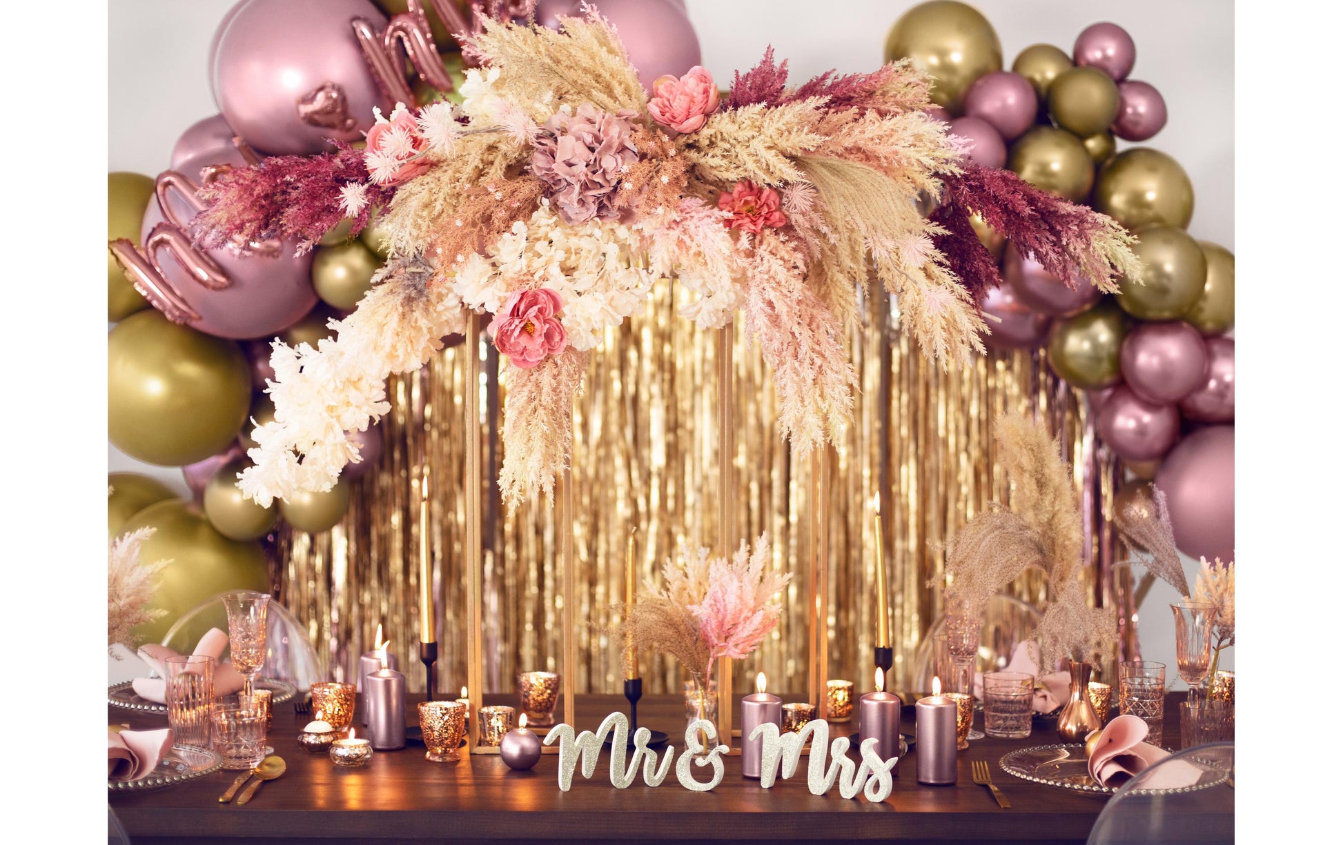PartyDeco Hochzeitsballons – Gold – Ø 60 cm – Latex – 1 Stück