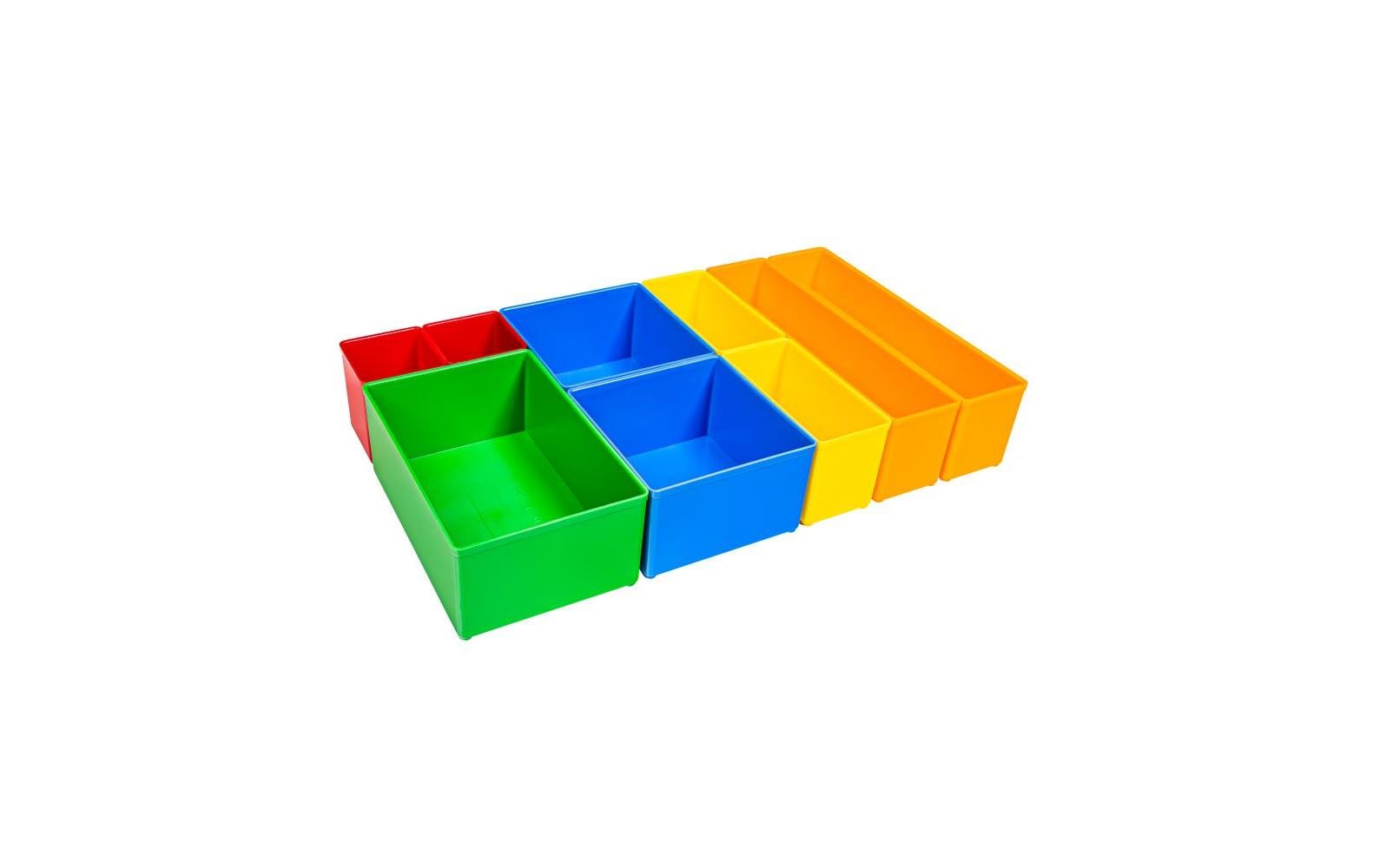 ProClick H3 CT M 74 Insetboxenset 9-teilig – mehrfarbig, Kunststoff, B 364 × H 63 × T 208 mm