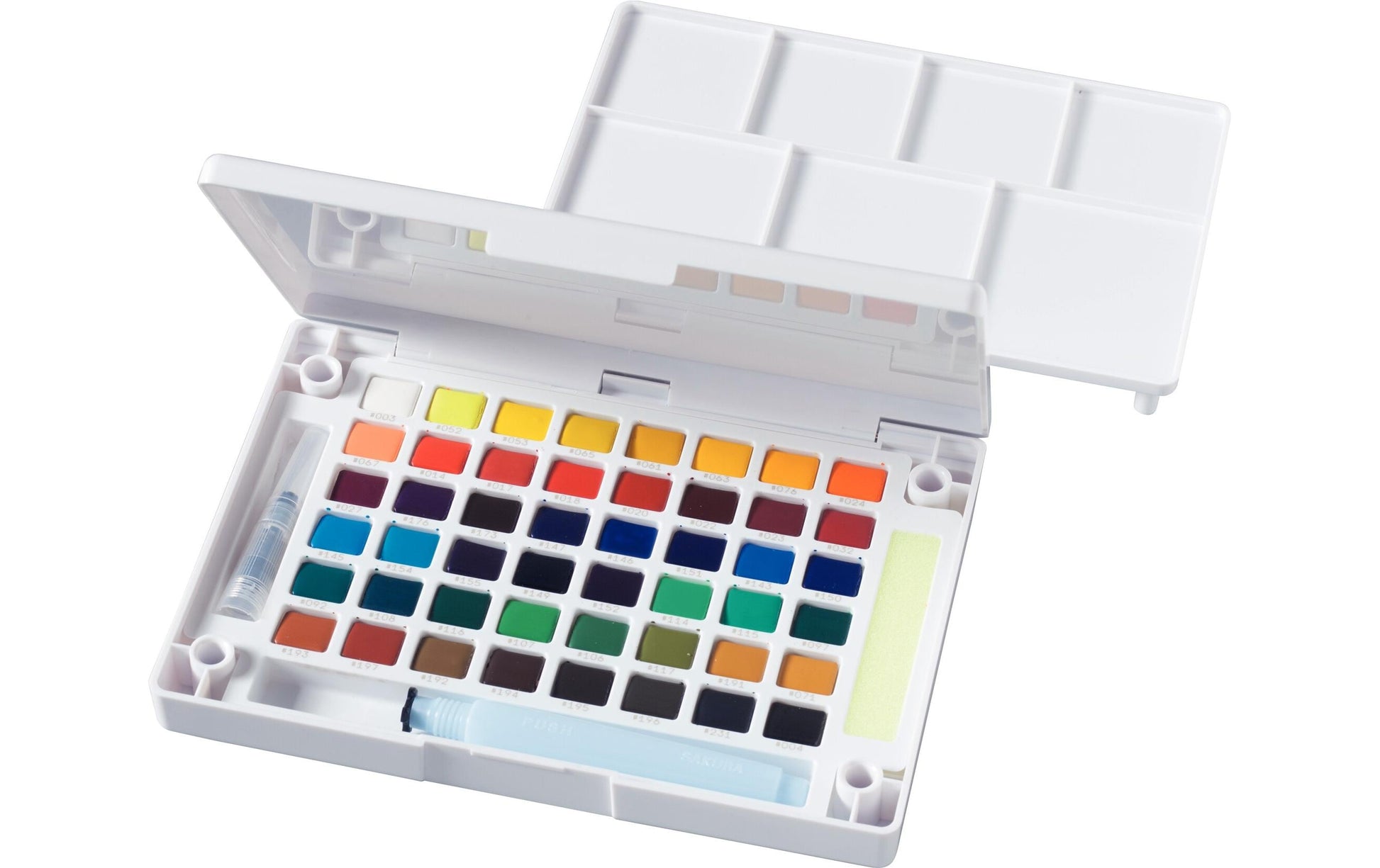 Sakura Koi Wasserfarben Aquarellkasten – Mehrfarbig – 48 Farben (Palette) – für Papier