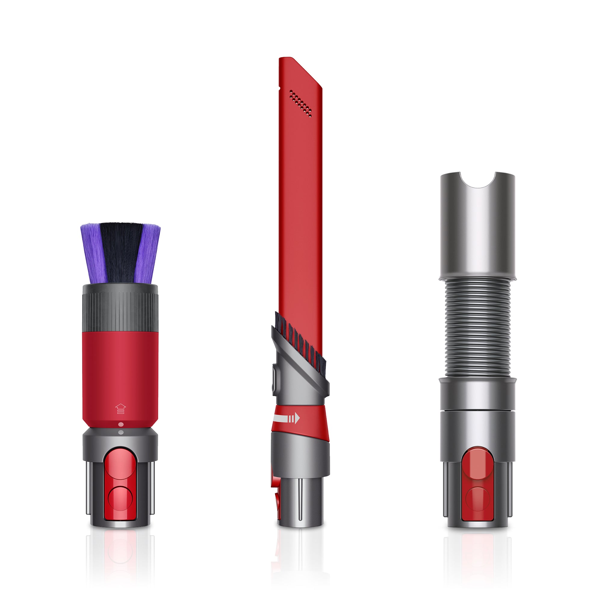 Dyson Spezialreinigungs-Set 972203-01 – flexibler Schlauch und Bürste, 3 Stück – für Dyson V8/V10/V11 und andere