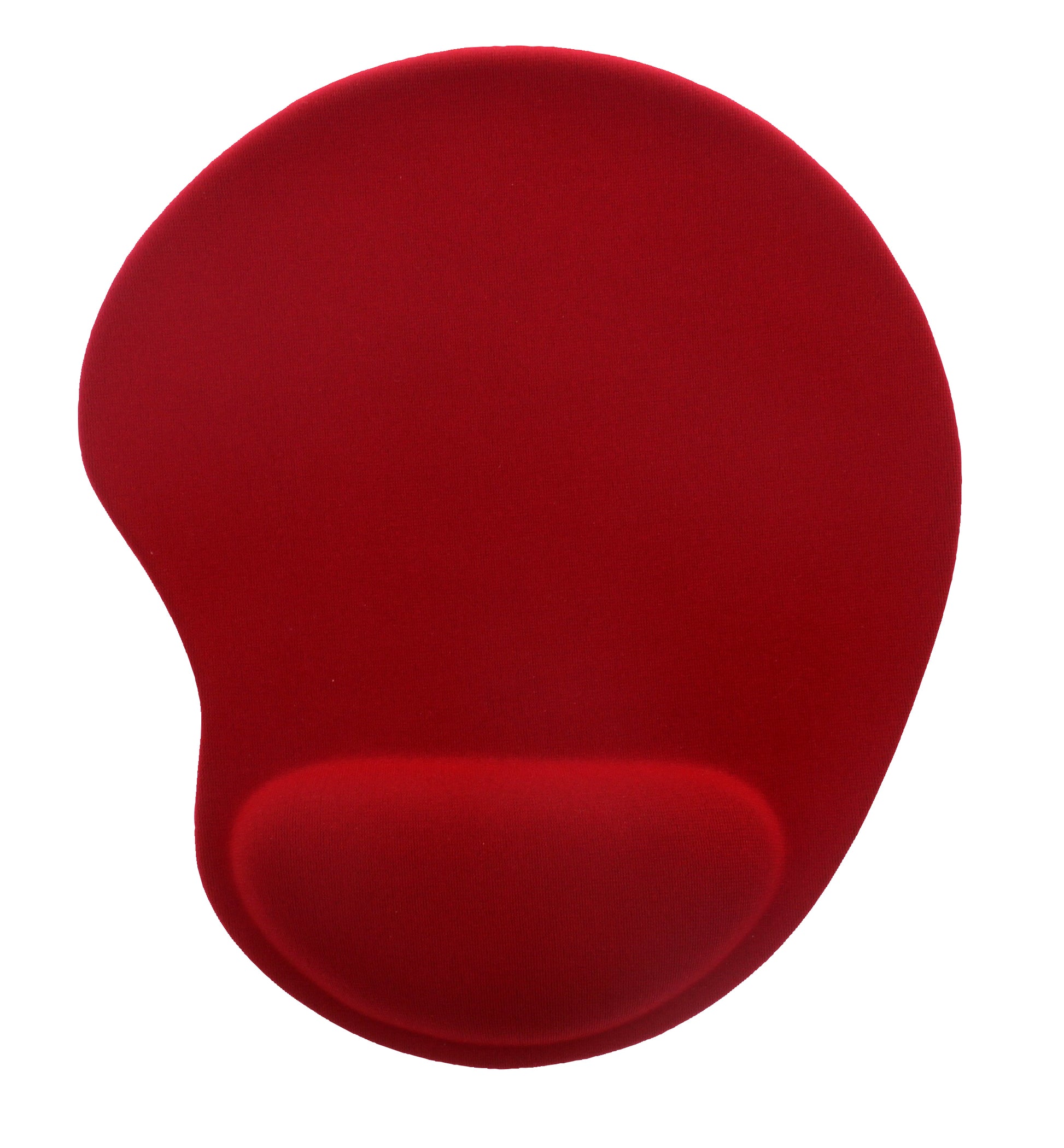 T'nB Mauspad mit Handgelenkauflage – Polyurethan (PU) – Rot – 235 × 205 mm – rutschfest