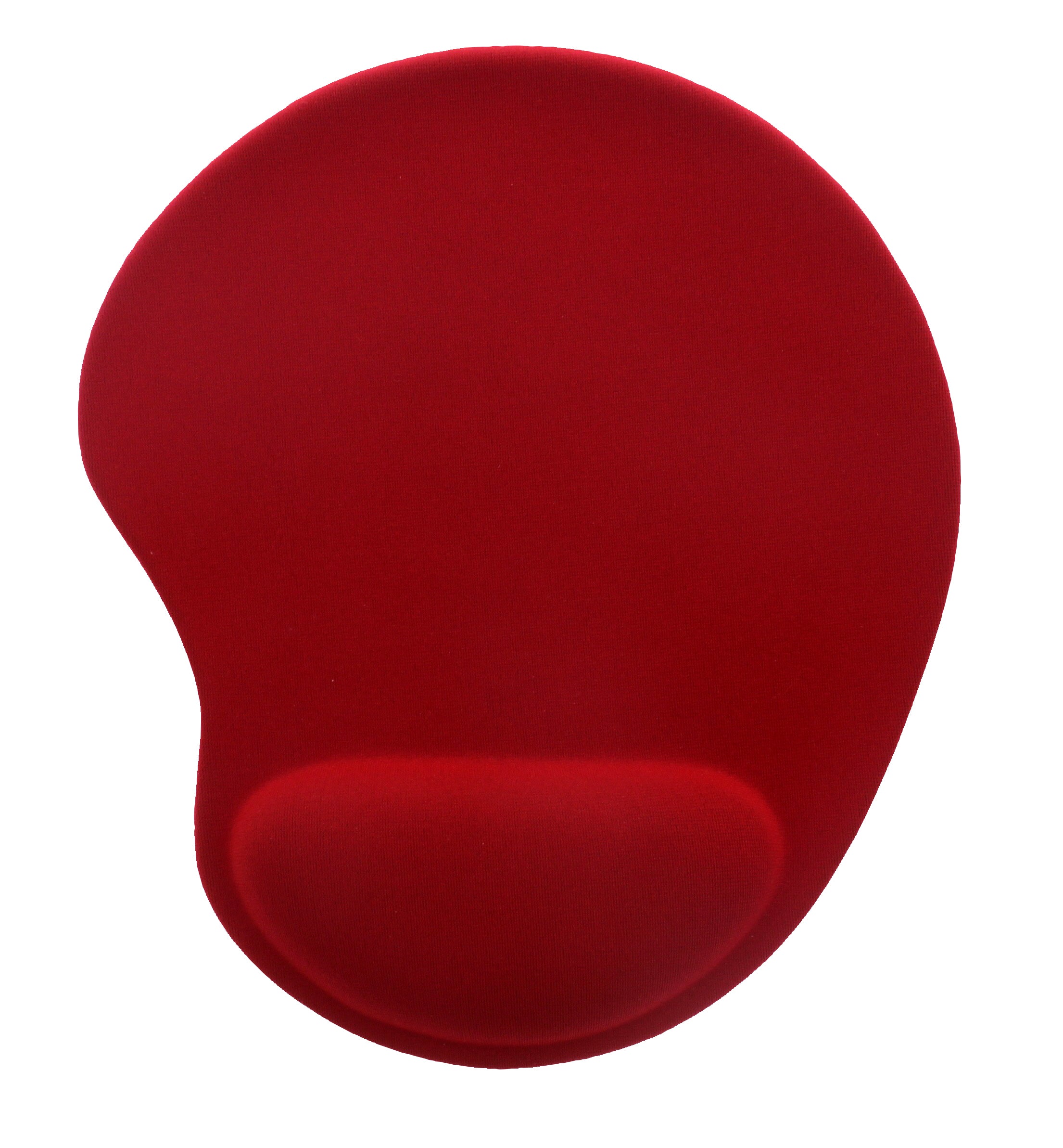 T'nB Mauspad mit Handgelenkauflage – Polyurethan (PU) – Rot – 235 × 205 mm – rutschfest