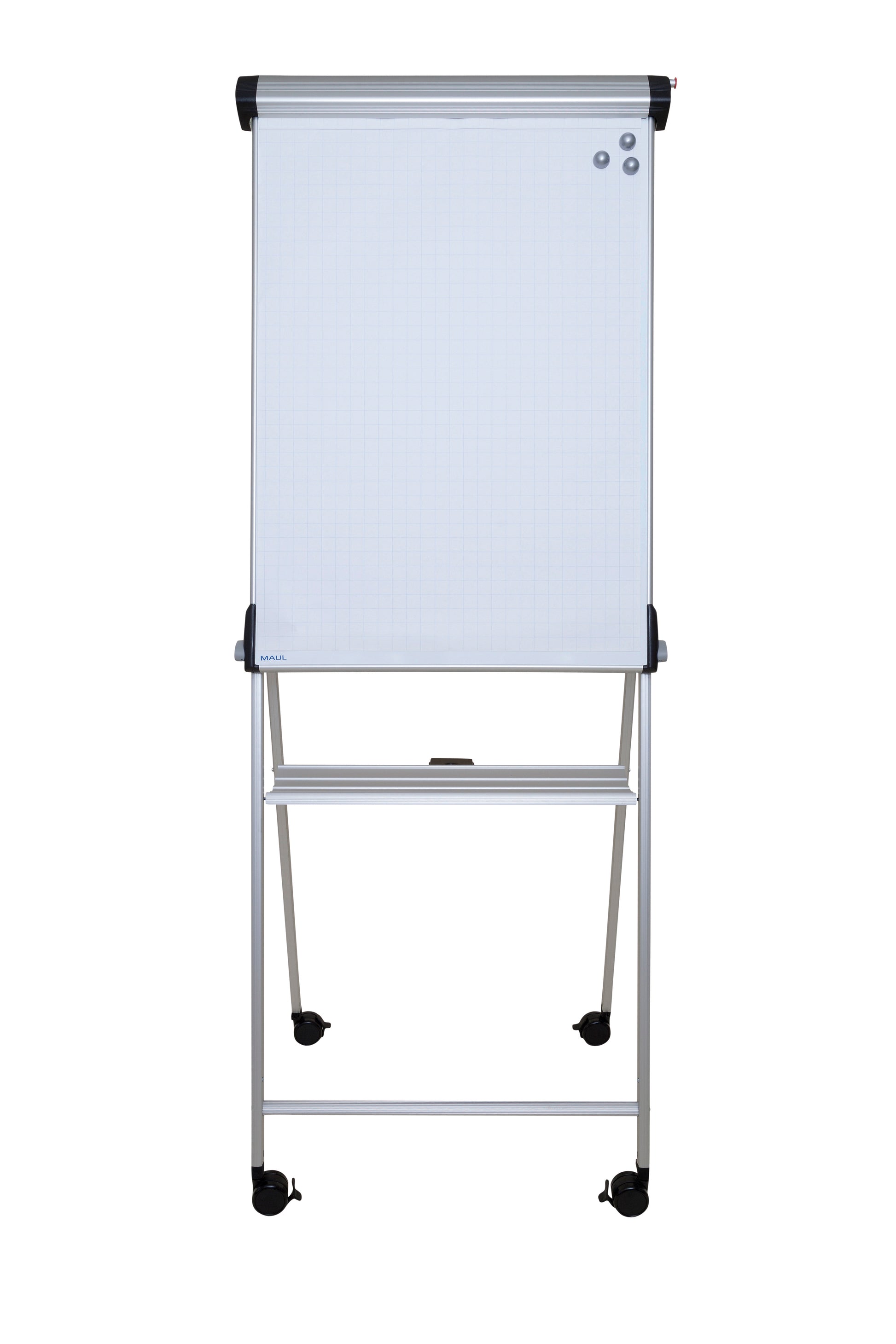 MAUL Flipchart-Block – 69 × 96 cm, weiss, Metall, Recycling