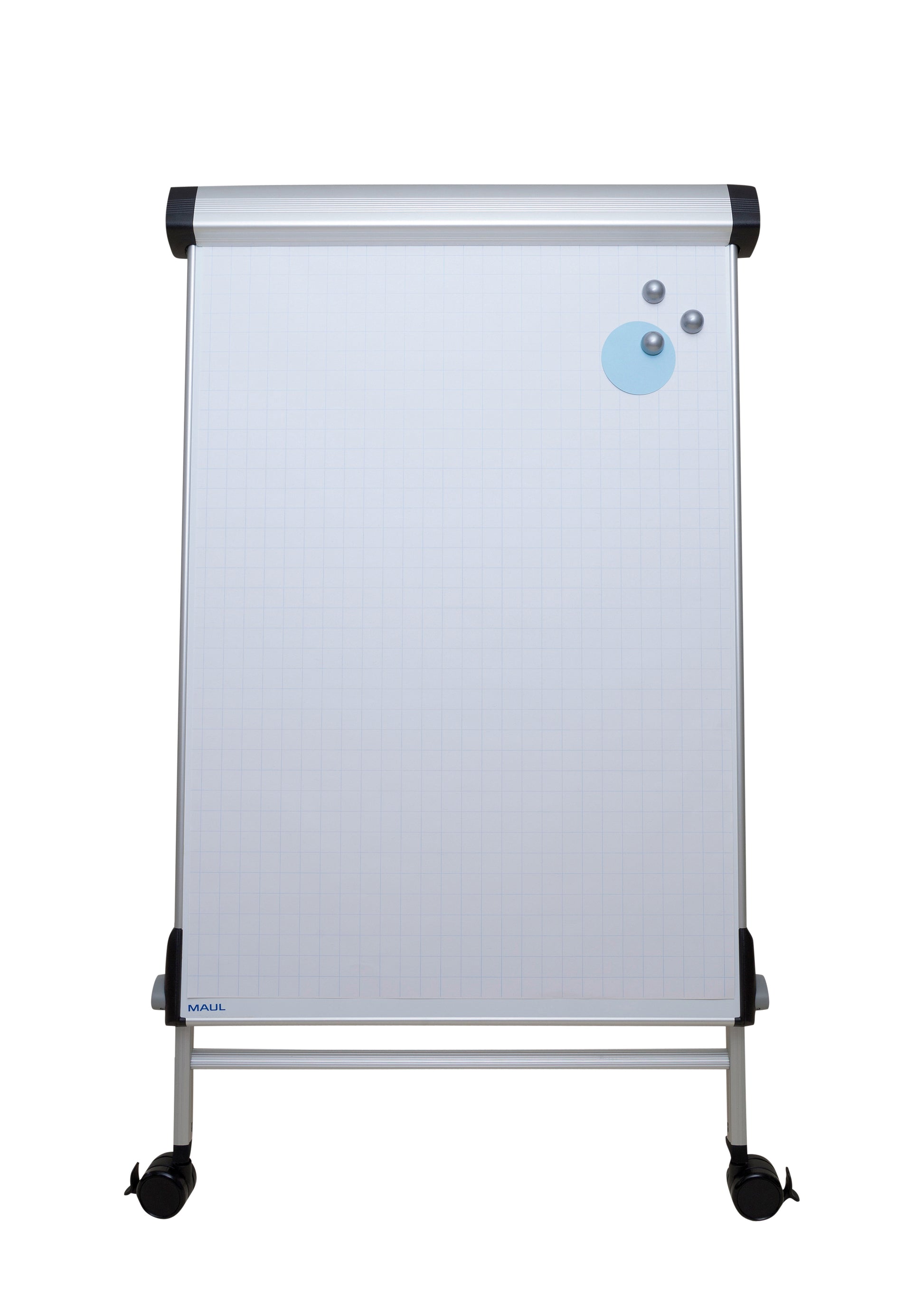 MAUL Flipchart-Block – 69 × 96 cm, weiss, Metall, Recycling