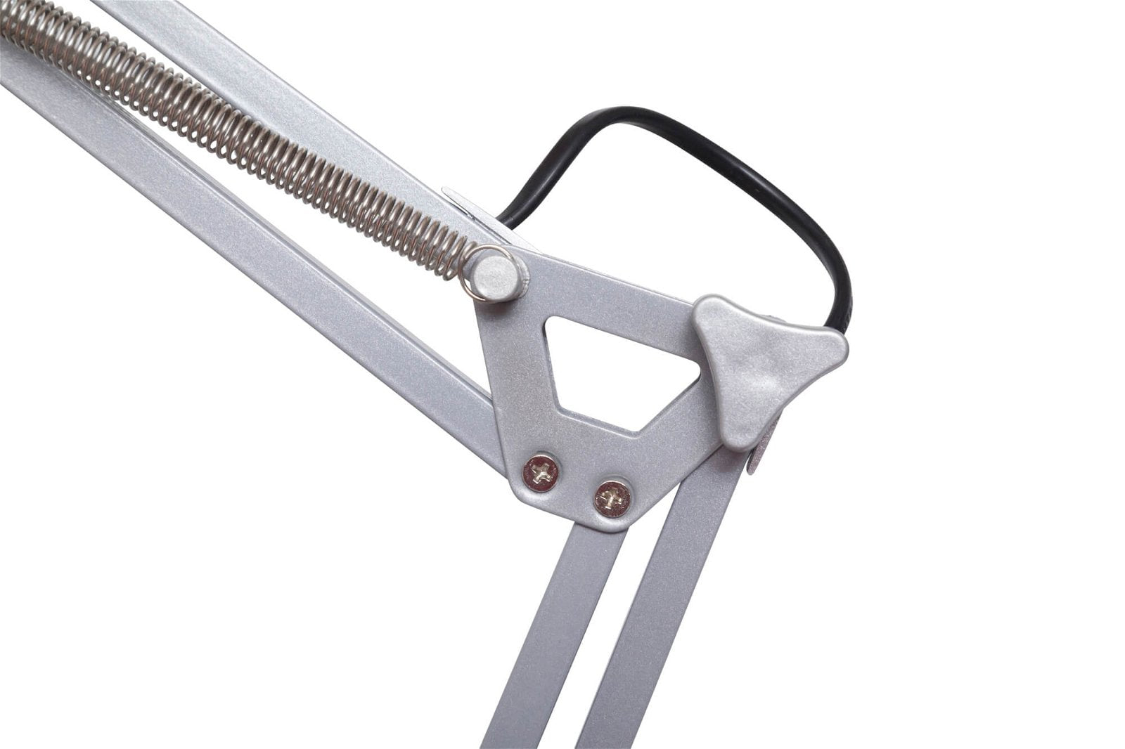 MAUL LED-Tischleuchte – Klemmfuss, drehbar, neigbar – Silber