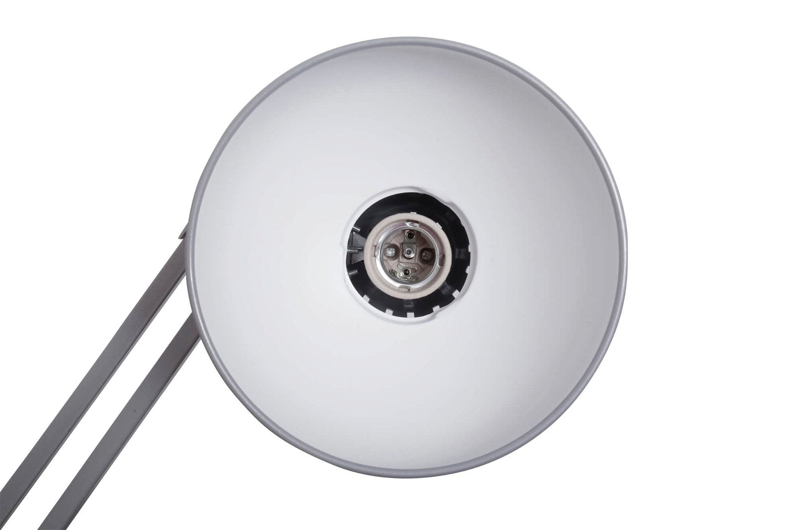 MAUL LED-Tischleuchte – Klemmfuss, drehbar, neigbar – Silber