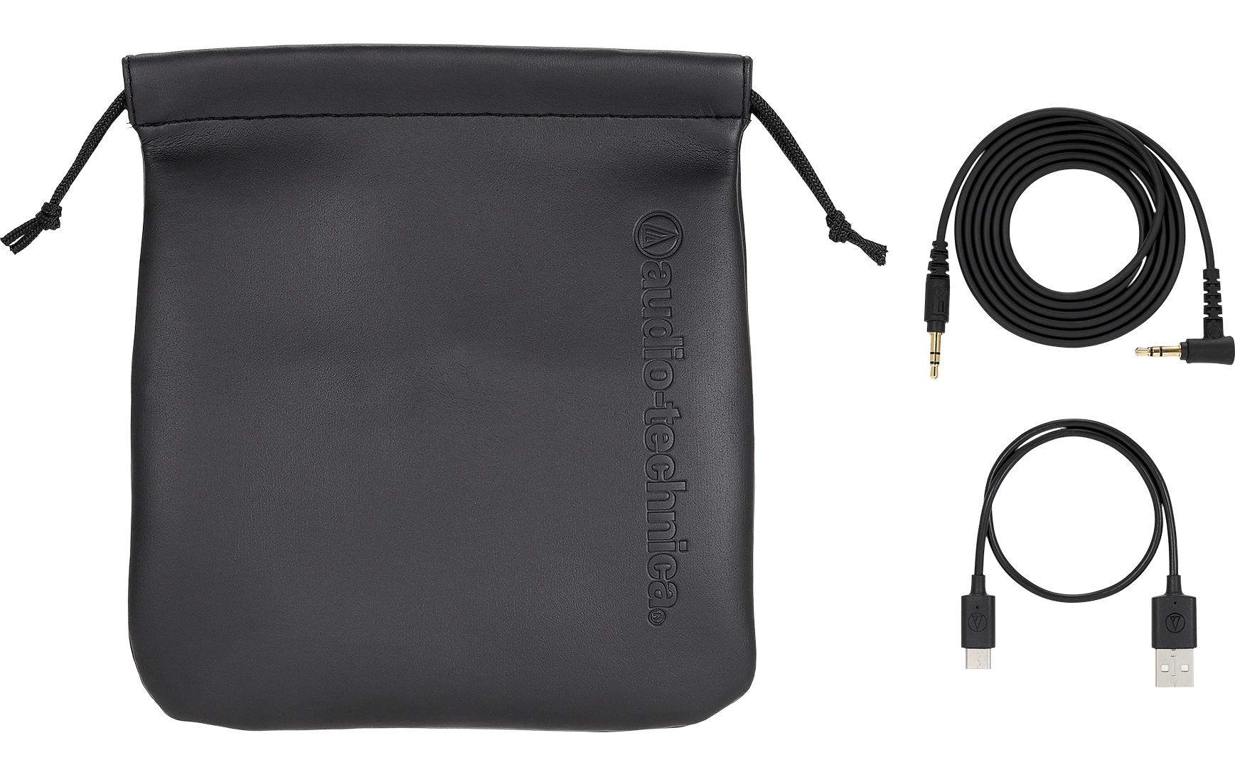 Audio-Technica ATH-M50xBT2 – Bluetooth Gaming-Headset – mit Mikrofon – schwarz – bis 50 h