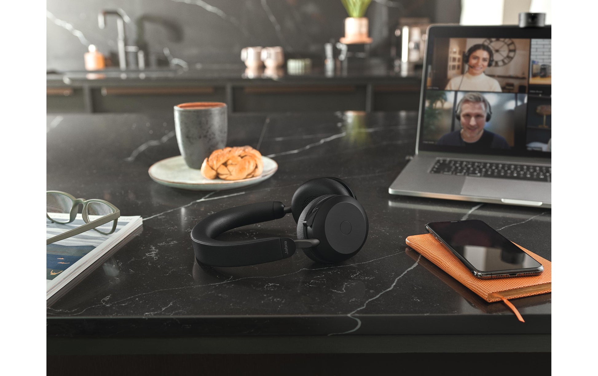 Jabra Evolve2 75 – Headset – USB-C – für Microsoft Teams – Schwarz