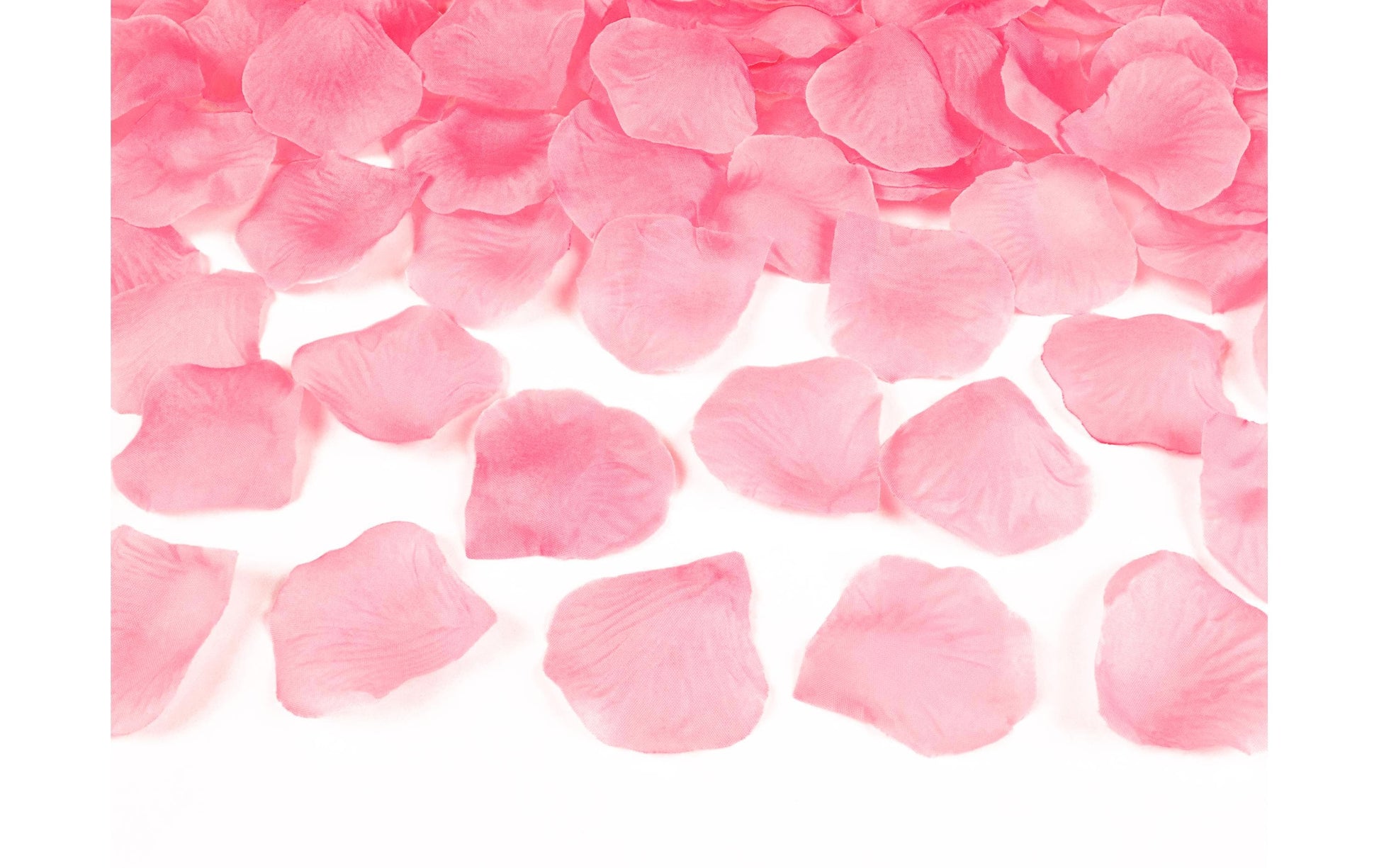 PartyDeco Dekoration Rosenblüten – Rosa – Stoff – 100 Stk