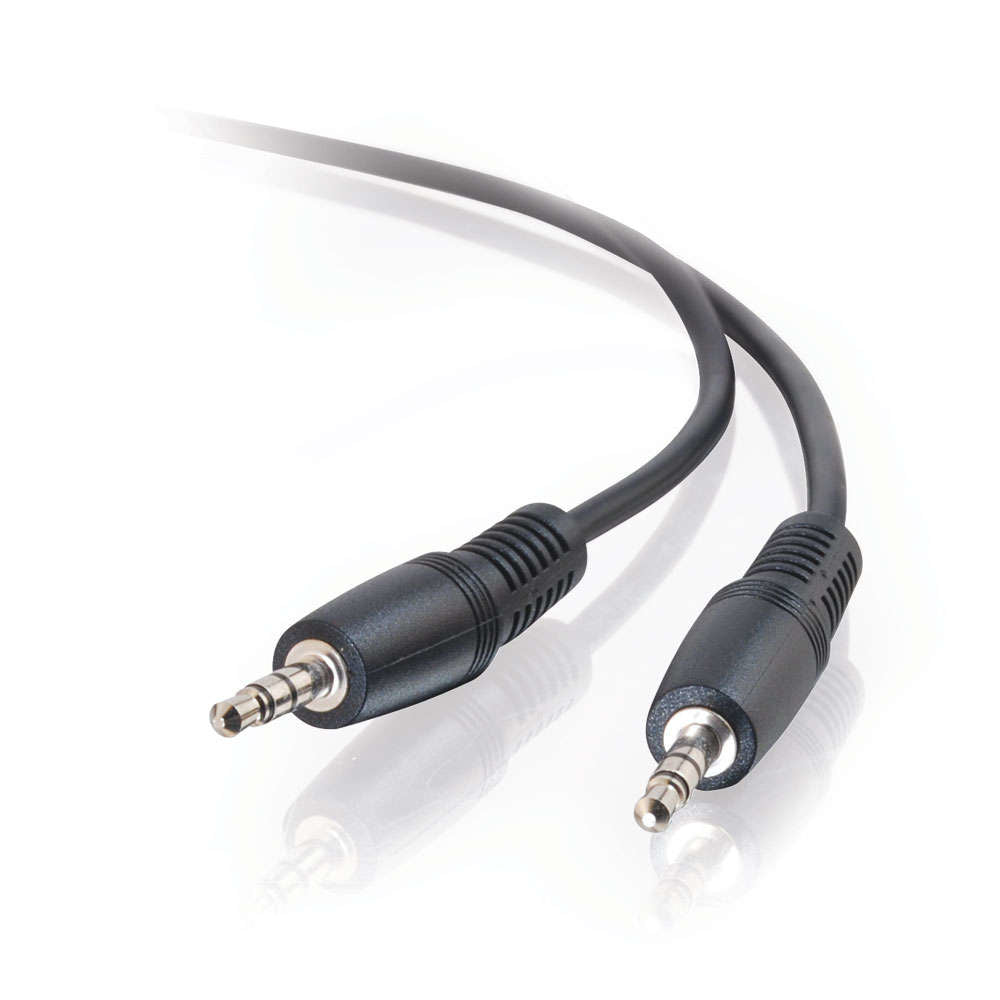 C2G 3,5-mm-Klinkenkabel – Stecker zu Stecker – 3 m