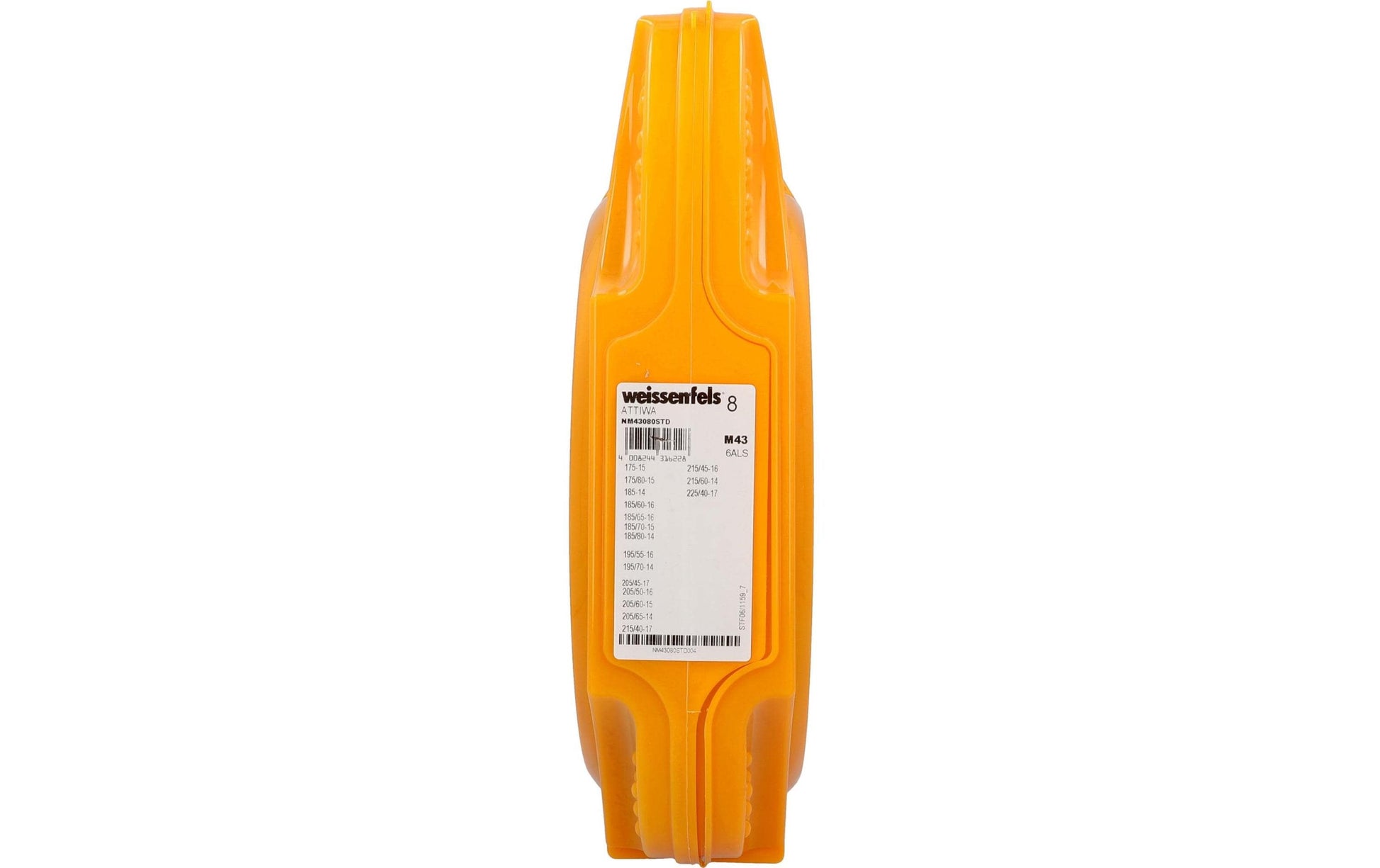Weissenfels Schneekette ATTIWA Clack & Go Grösse 8, Stahl – für 16" Felgen