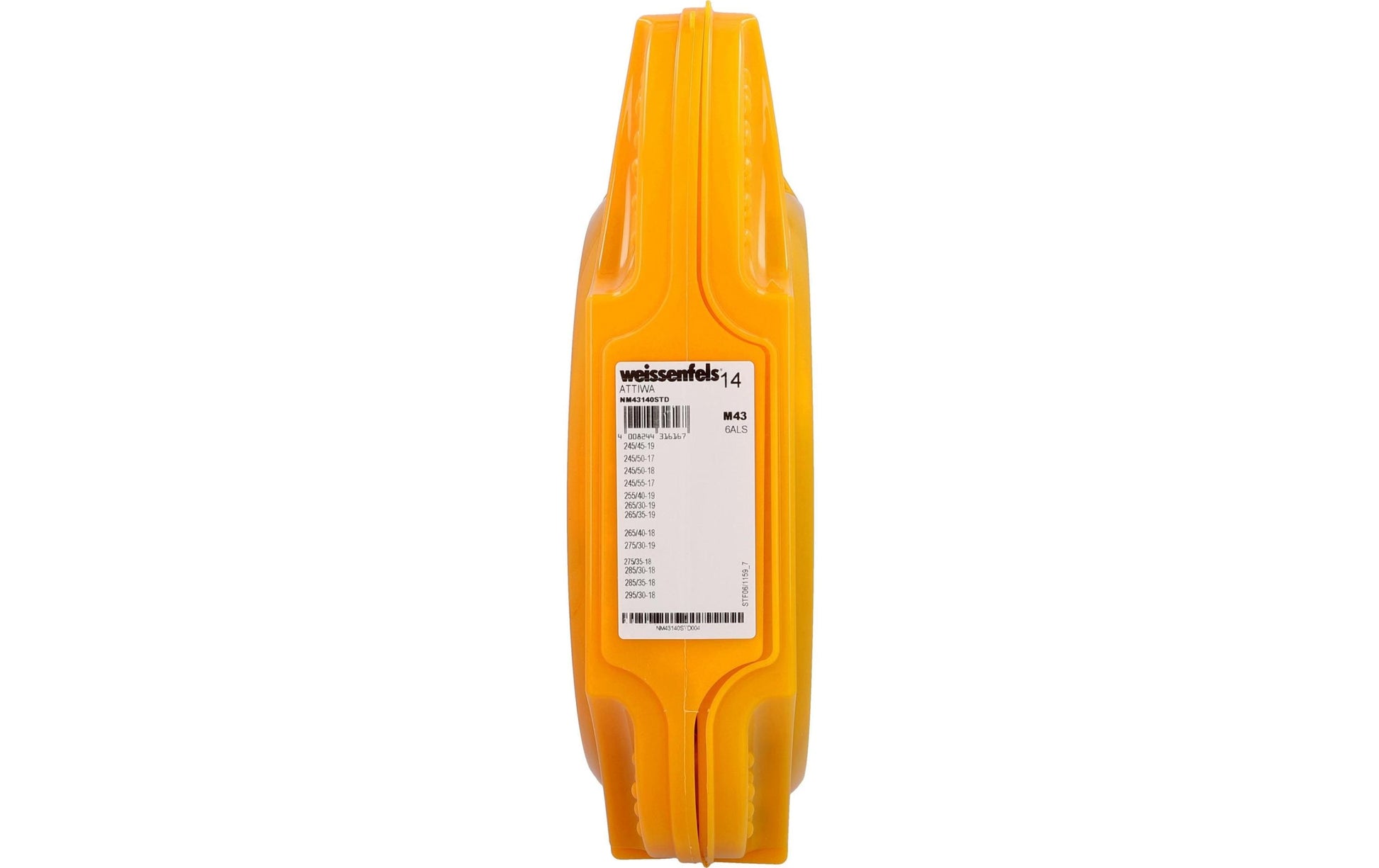 Weissenfels ATTIWA CLACK & GO Schneekette Grip Automatic – für 17" Reifen – Grösse 14 – Stahl