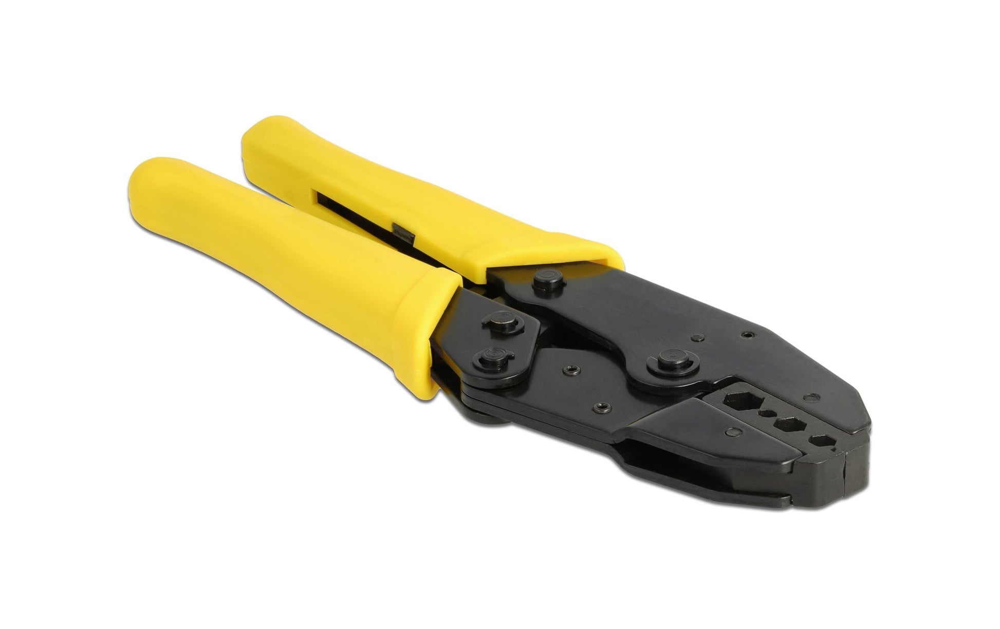 DeLOCK Crimpzange – Crimpgrösse 1,73 mm, 5,41 mm, Länge 218 mm – für Koax-Kabel