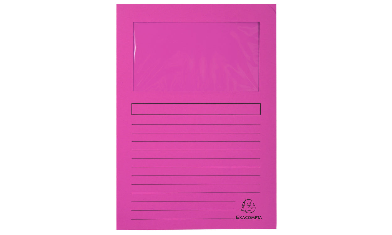 Exacompta Organisationsmappe A4, 120 g/m², fuchsie