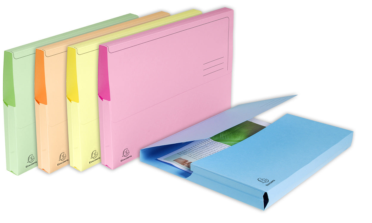 Exacompta Sammelmappe für A4, Karton, sortiert