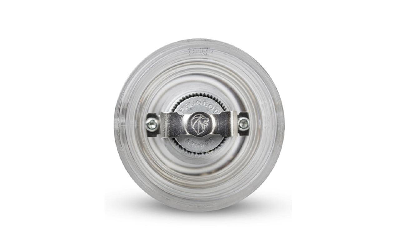 Peugeot Nancy – Salz-/Pfeffermühle 22 cm, Acryl, transparent, mit Stahlmahlwerk, für Pfeffer