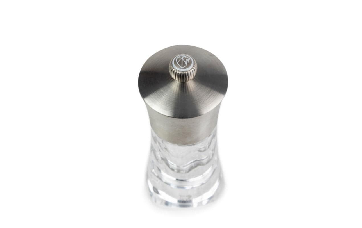 Peugeot Ouessant – Salz-/Pfeffermühle 14 cm, Acryl/Edelstahl, transparent