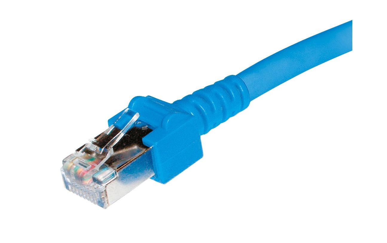 Dätwyler it infra Patchkabel – Cat 5e S/UTP, 3 m, Blau, LSZH, RJ-45