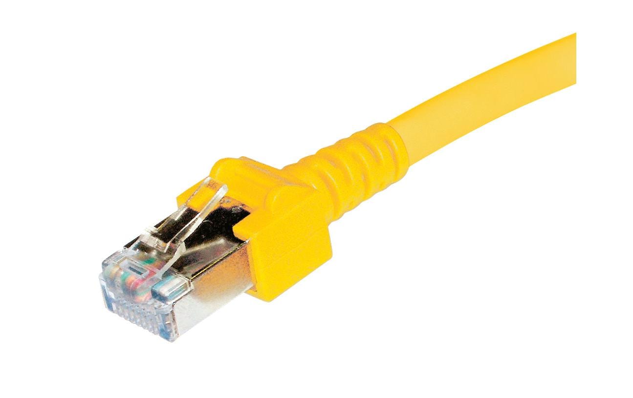 Dätwyler it infra Patchkabel – Cat 5e S/UTP, 3 m, Gelb, LSZH, RJ-45