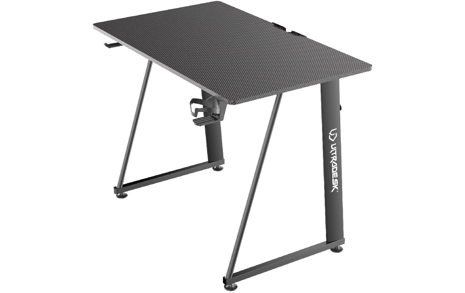 Ultradesk Enter V2 – Rollbarer Computertisch, 1'000×600×750 mm, bis 70 kg, schwarz