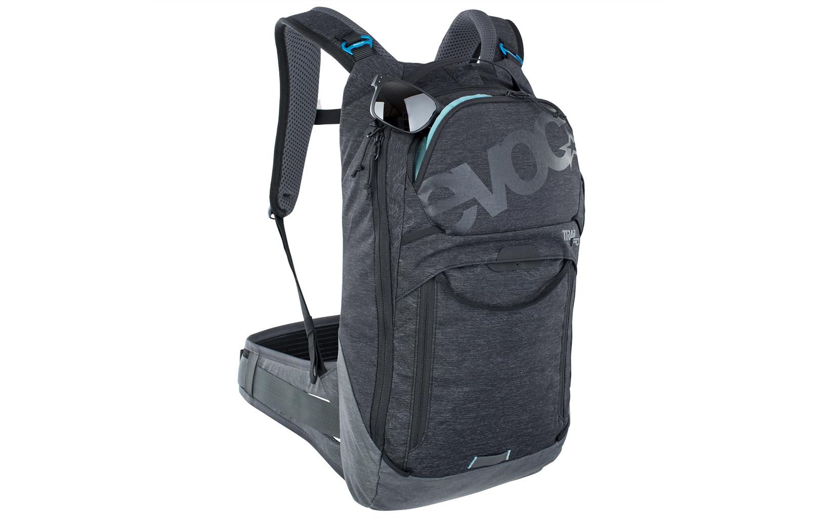 EVOC Trail Pro – Bike-Rucksack – 10 l, Trinksystem, Schwarz