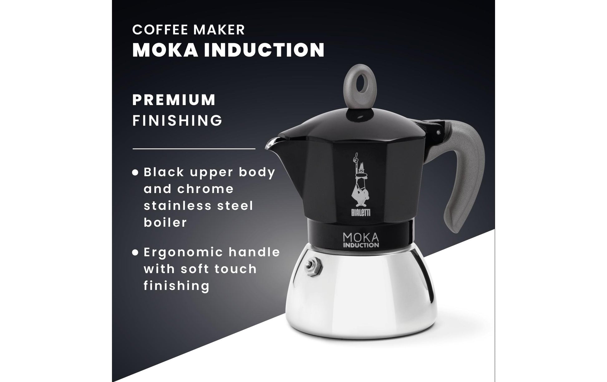 Bialetti French Press / Kaffeebereiter – 0,2 l, 4 Tassen, Aluminium