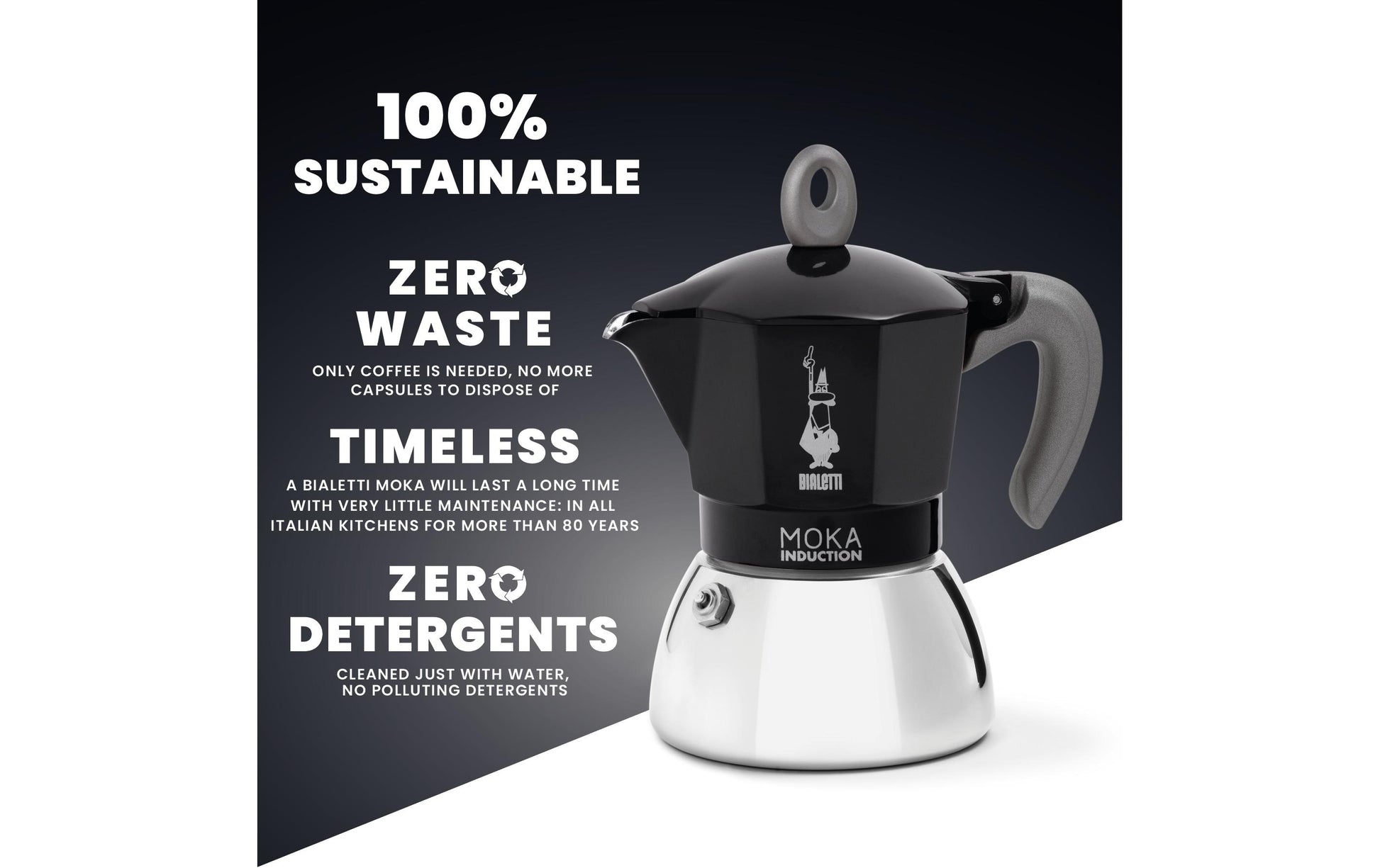 Bialetti French Press / Kaffeebereiter – 0,2 l, 4 Tassen, Aluminium