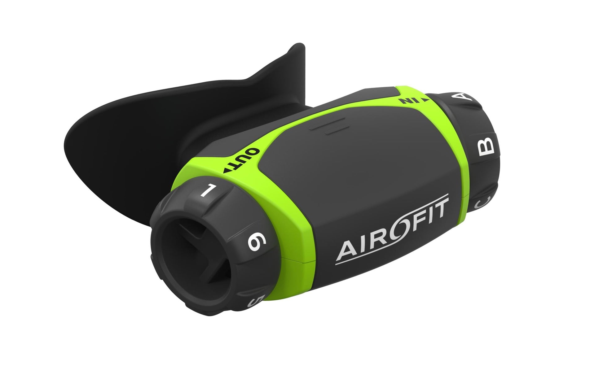 Airofit Atemtrainer Active – Schwarz