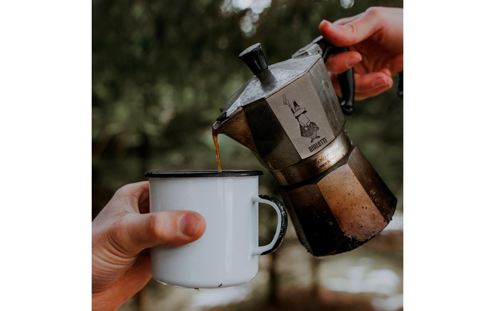 Bialetti Moka Express French Press / Kaffeebereiter – 0,2 l, 3 Tassen, Aluminium