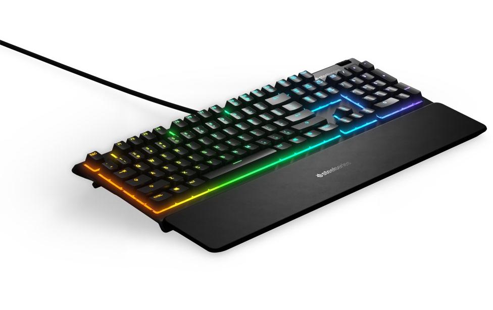 SteelSeries Apex 3 – Tastatur, kabelgebunden (USB-A), DE-Layout (DE) – für Windows & macOS