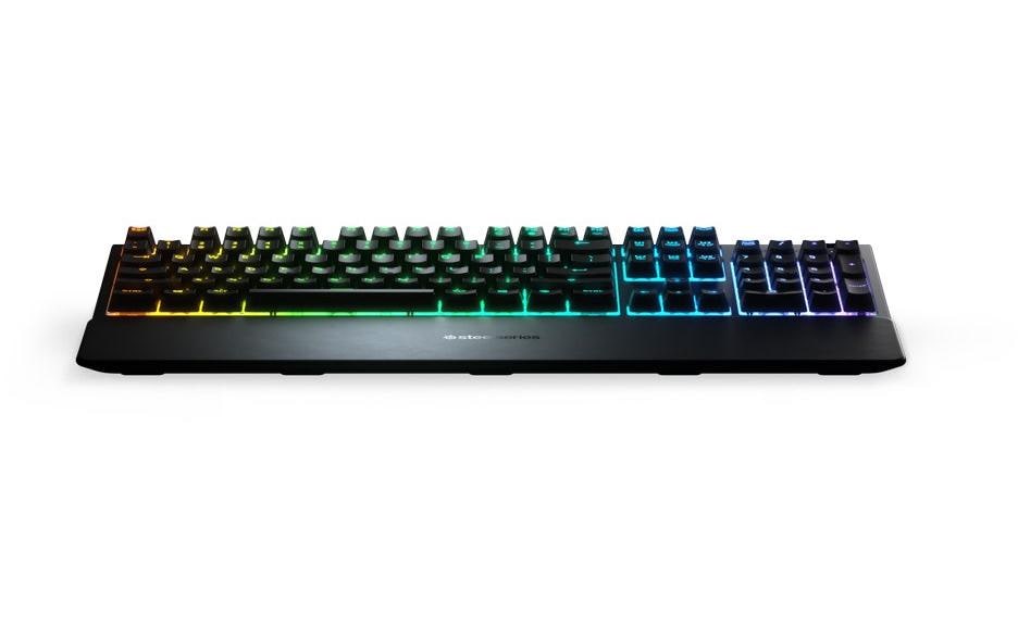 SteelSeries Apex 3 – Tastatur, kabelgebunden (USB-A), DE-Layout (DE) – für Windows & macOS