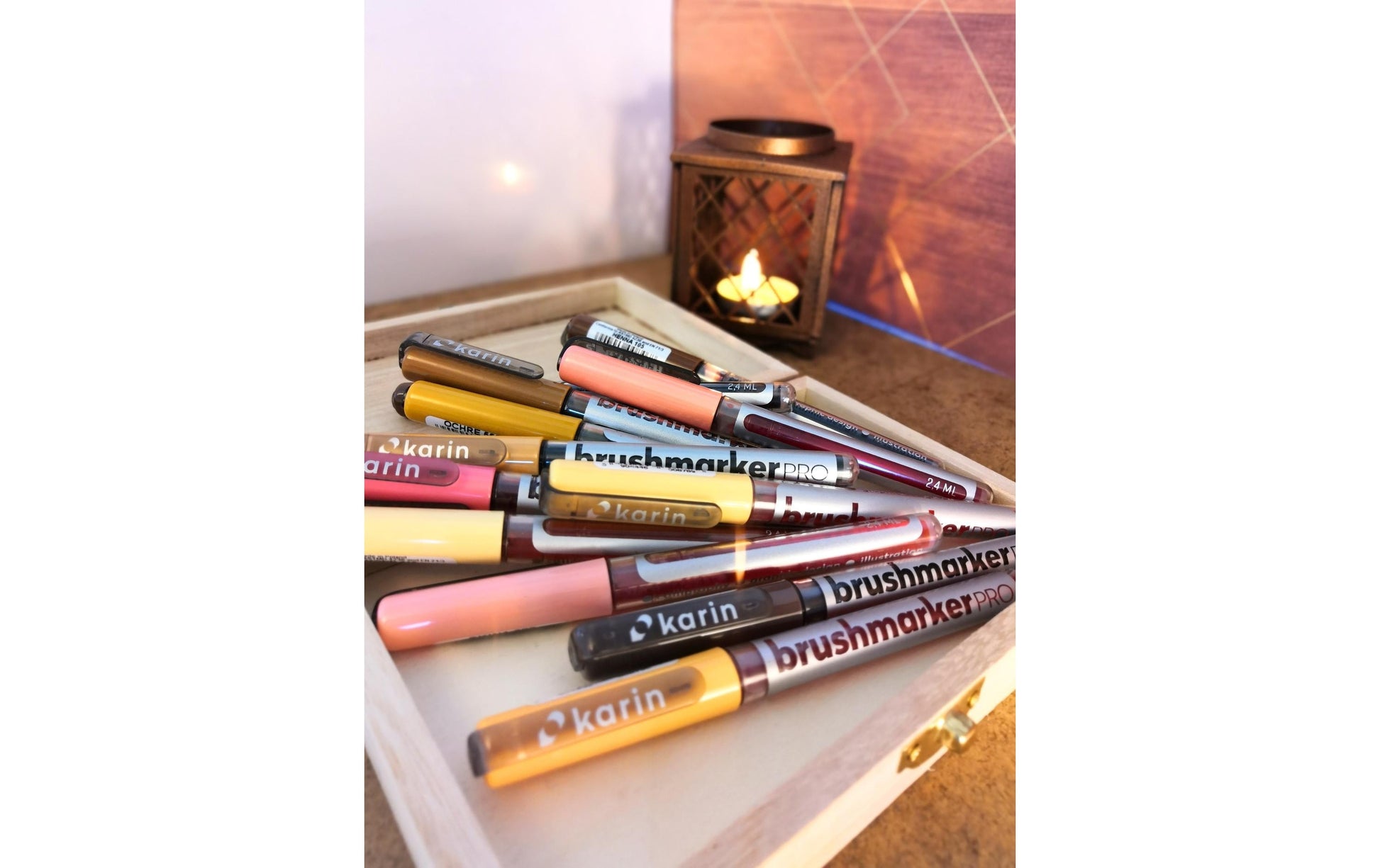 Karin Brushmarker PRO Pinselstift – 12 Farben