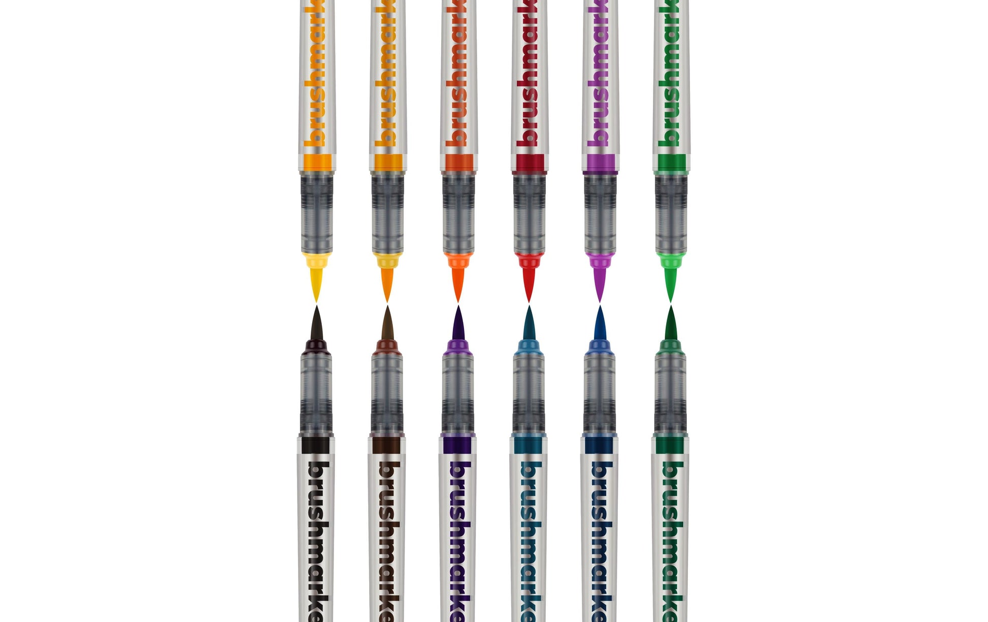 Karin Brushmarker PRO Pinselstift – Pinselspitze, 12 Farben
