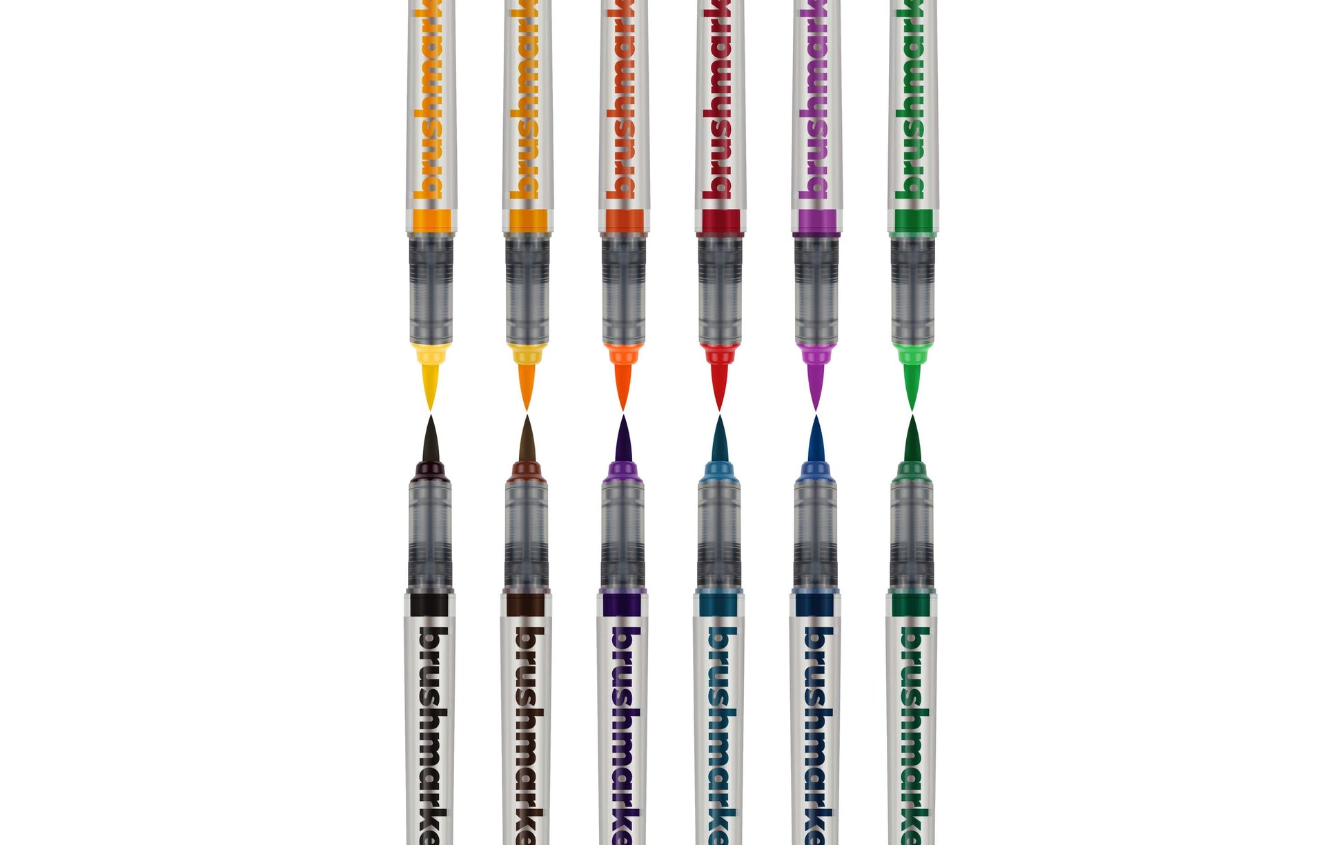 Karin Junior 27C10 Brush Pen – Pinselspitze, auswaschbar, 11 Farben