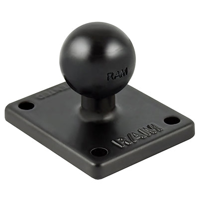 RAM Mounts RAM-B-347U AMPS-Basis – für Garmin zumo 400, 450, 500 und andere – Schwarz