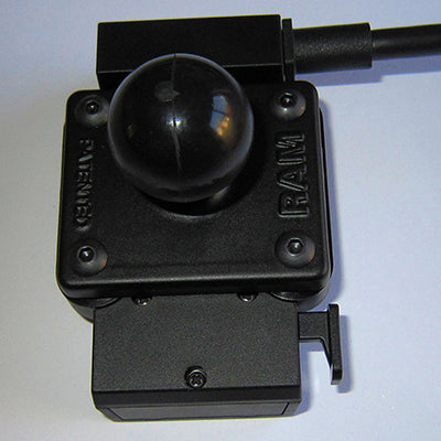 RAM Mounts RAM-B-347U AMPS-Basis – für Garmin zumo 400, 450, 500 und andere – Schwarz