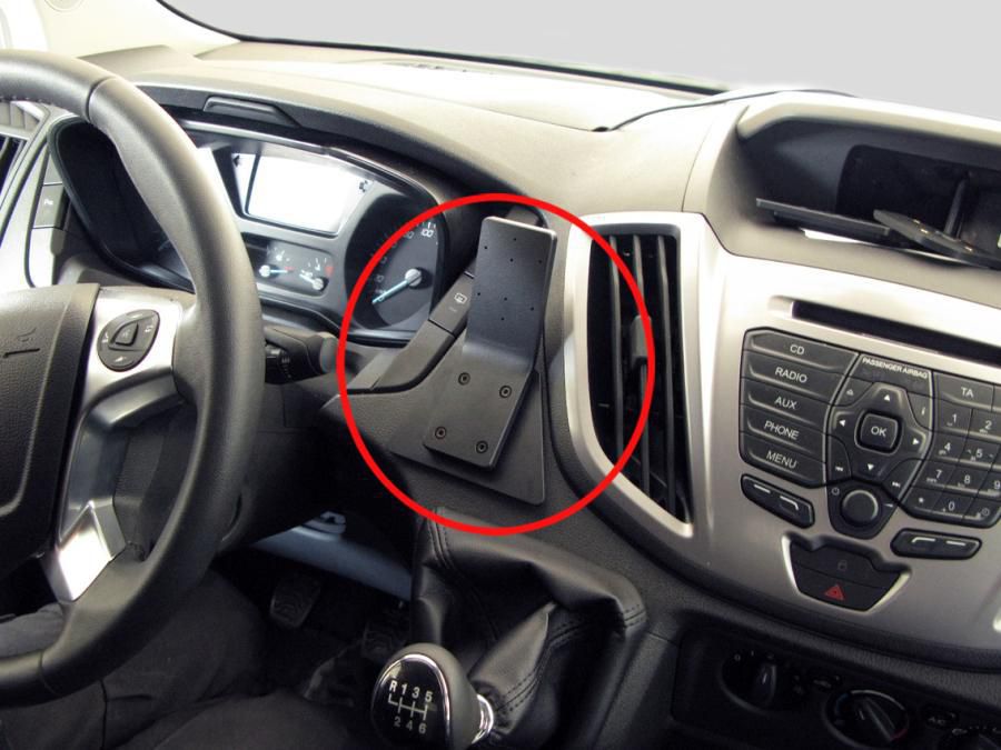 Brodit Auto-Halterung, Klemmhalterung – für Ford Transit 2014–2017 – Schwarz