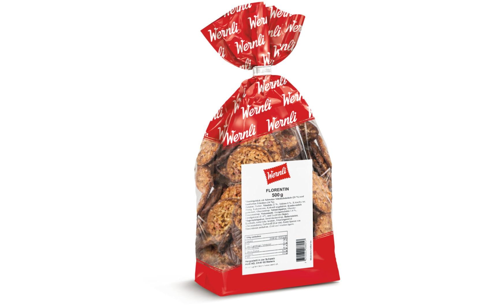 Wernli Florentin Guetzli – Mandel, Schokolade – 500 g