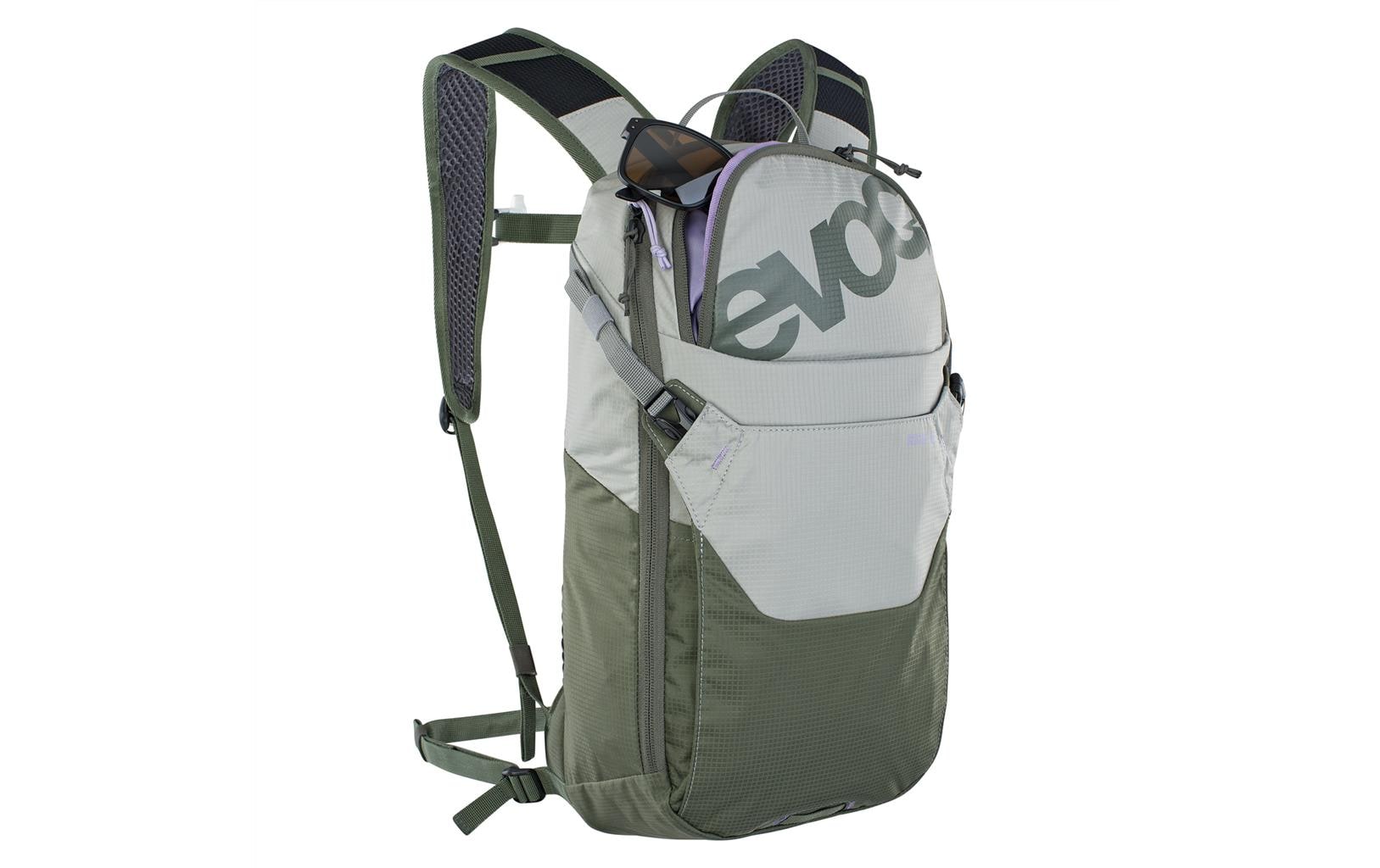 EVOC Ride – Bike-Rucksack – 8 l, Trinksystem, olivgrün
