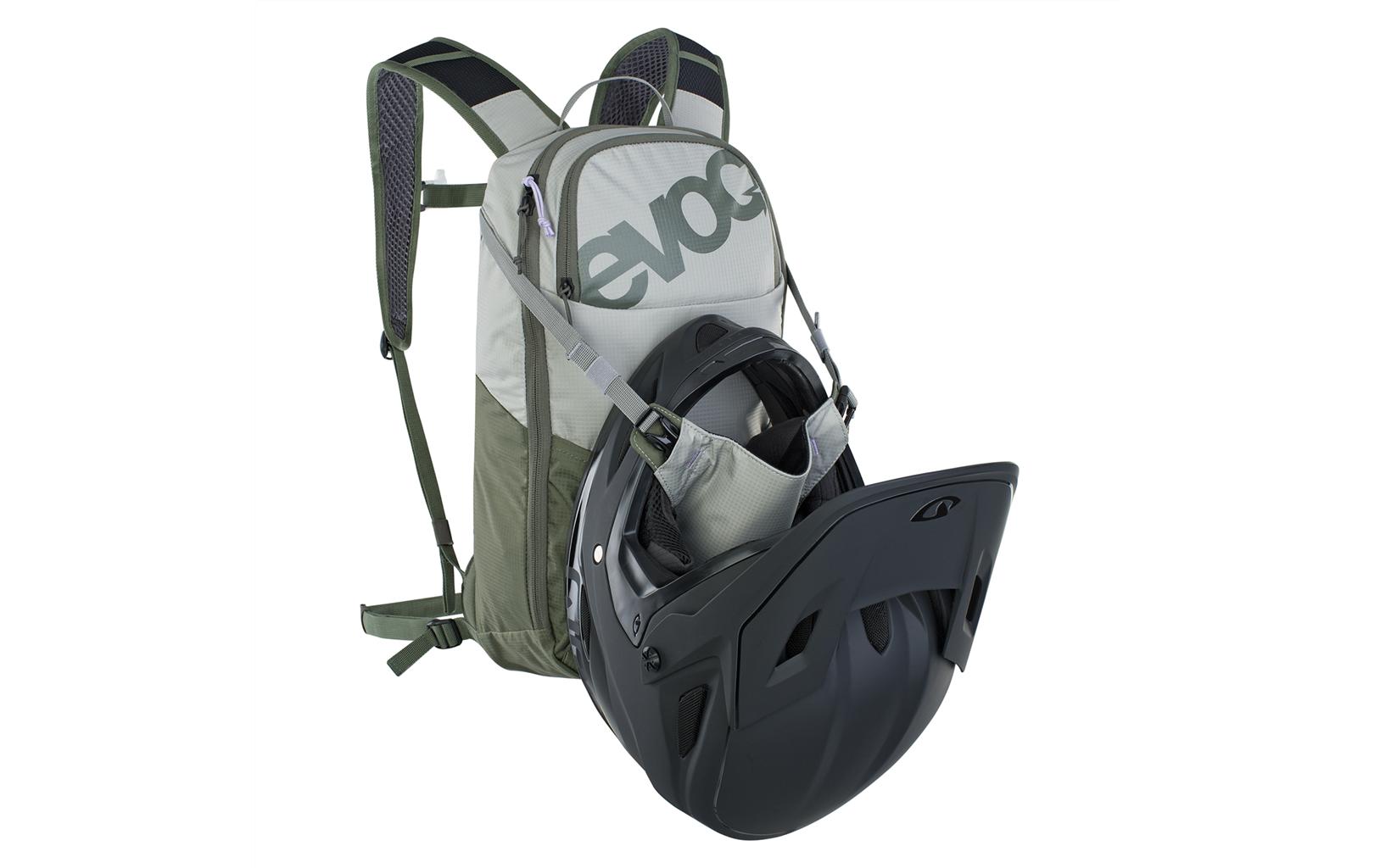 EVOC Ride – Bike-Rucksack – 8 l, Trinksystem, olivgrün