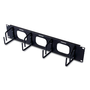APC 19" 2U Rangierpanel, 445×76×89 mm – schwarz