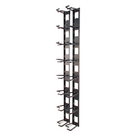 APC 19" Kabelmanager – 0U vertikal – 55 × 85 × 766 mm – Schwarz