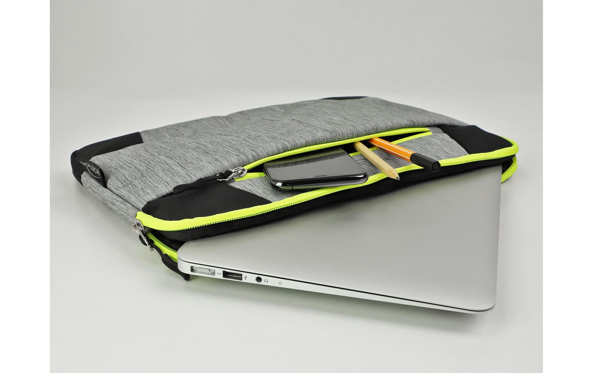 DeLOCK Notebook-Schutzhülle für Geräte bis 13,3" – Grau