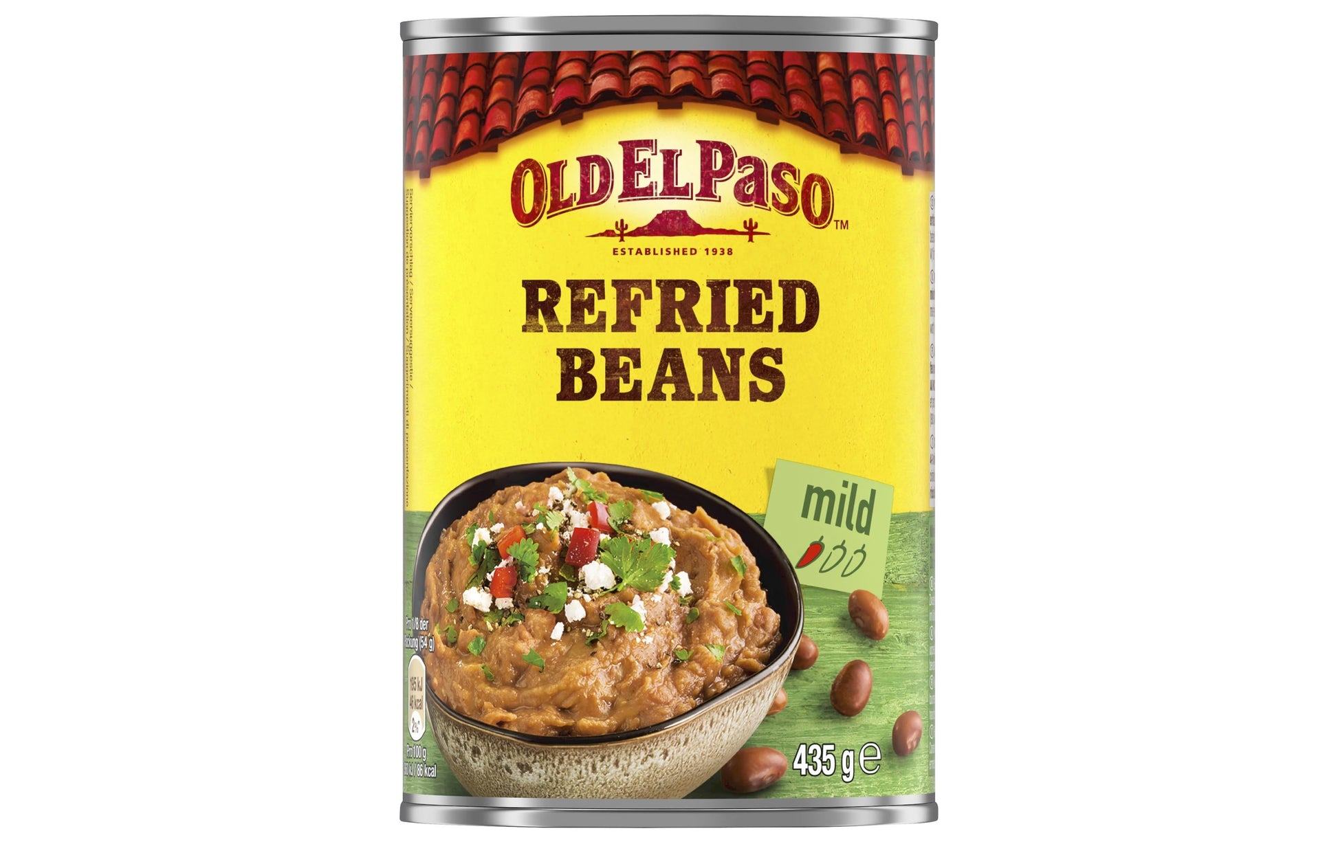Old El Paso Pintobohnen Refried Vegetarisch Dose – 435 g